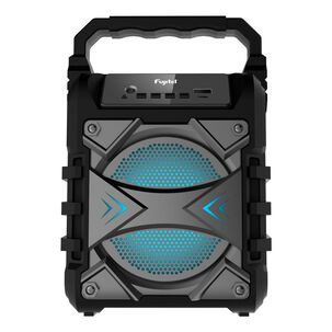 Parlante Bluetooth 5w 4 Luces Negro Fujitel I160speakerbt4010n
