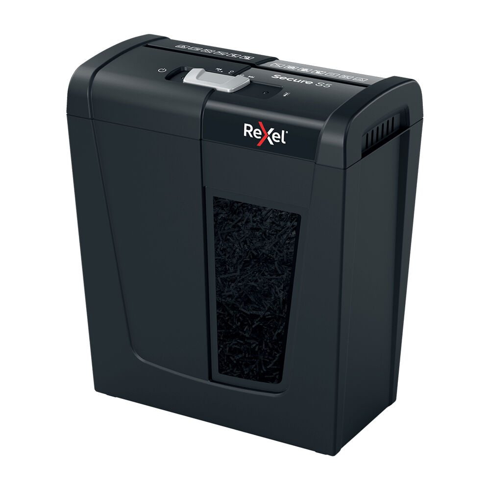 Trituradora Rexel Secure S5 Tira 6mm P2 5 Hojas 10l image number 3.0