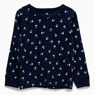 Pijama Azul Anclas Algodón Peruano