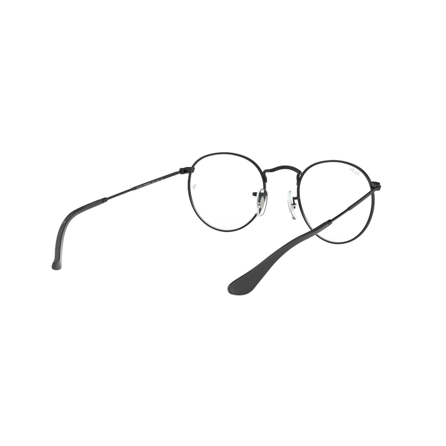 Lentes &Oacute;pticos Round Metal Matte Black Ray-ban Optical image number 7.0