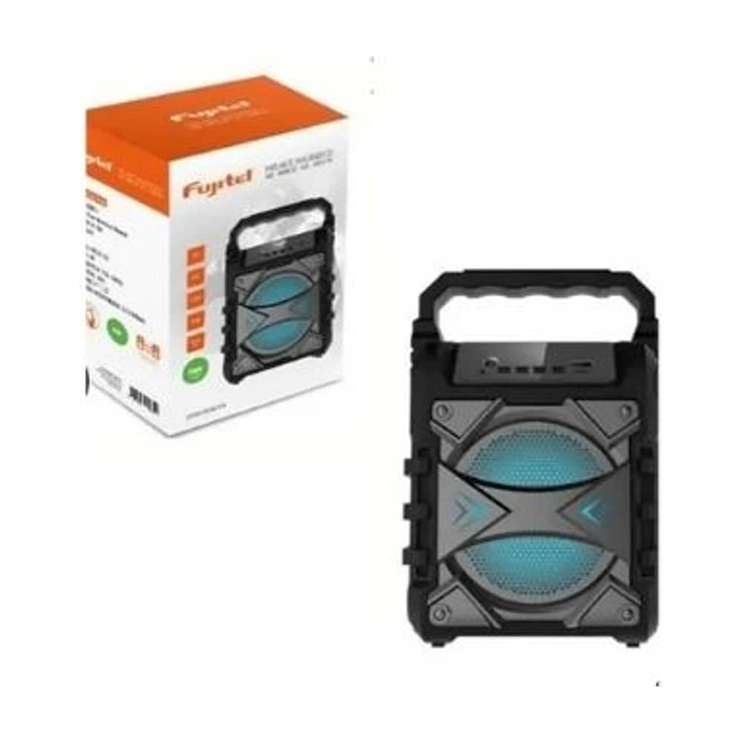 Parlante Fujitel Recargable Bt 5w 4 Negro Bluetoot Parlante image number 1.0