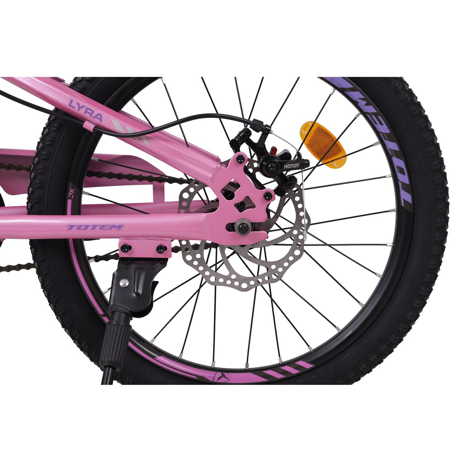 Bicicleta Totem Mtb Aro 20 Modelo Lyra Rosada image number 1.0