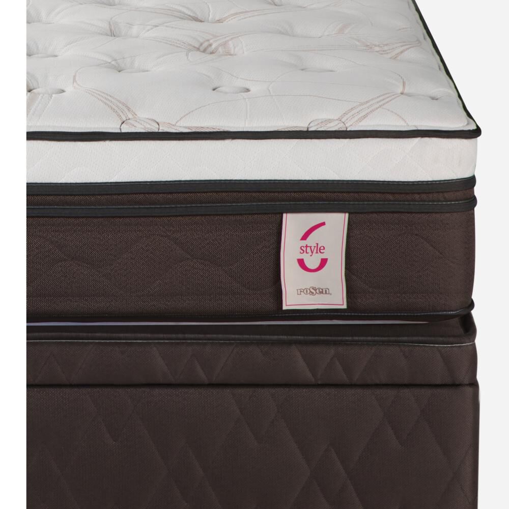 Cama Baúl Rosen New Style 6 / 1.5 Plazas / Base Normal + Set De Maderas image number 4.0