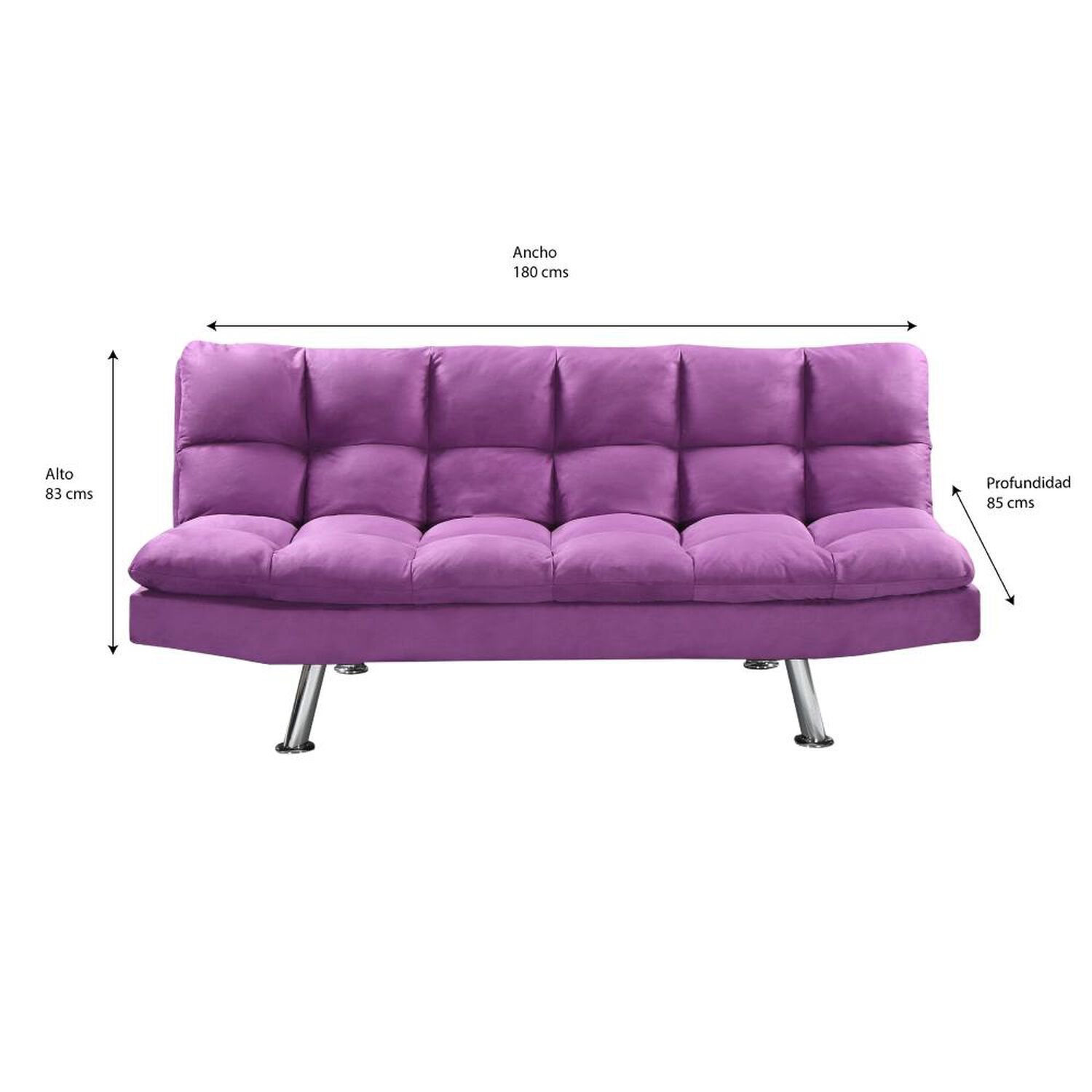 Futon Idetex Bari / 3 Cuerpos image number 1.0