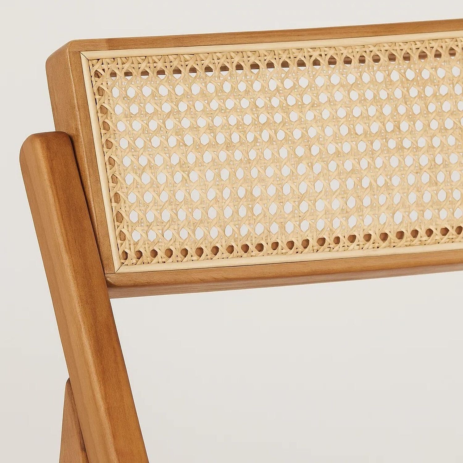 Silla Mistral Plegable De Madera Rattan Natural image number 5.0