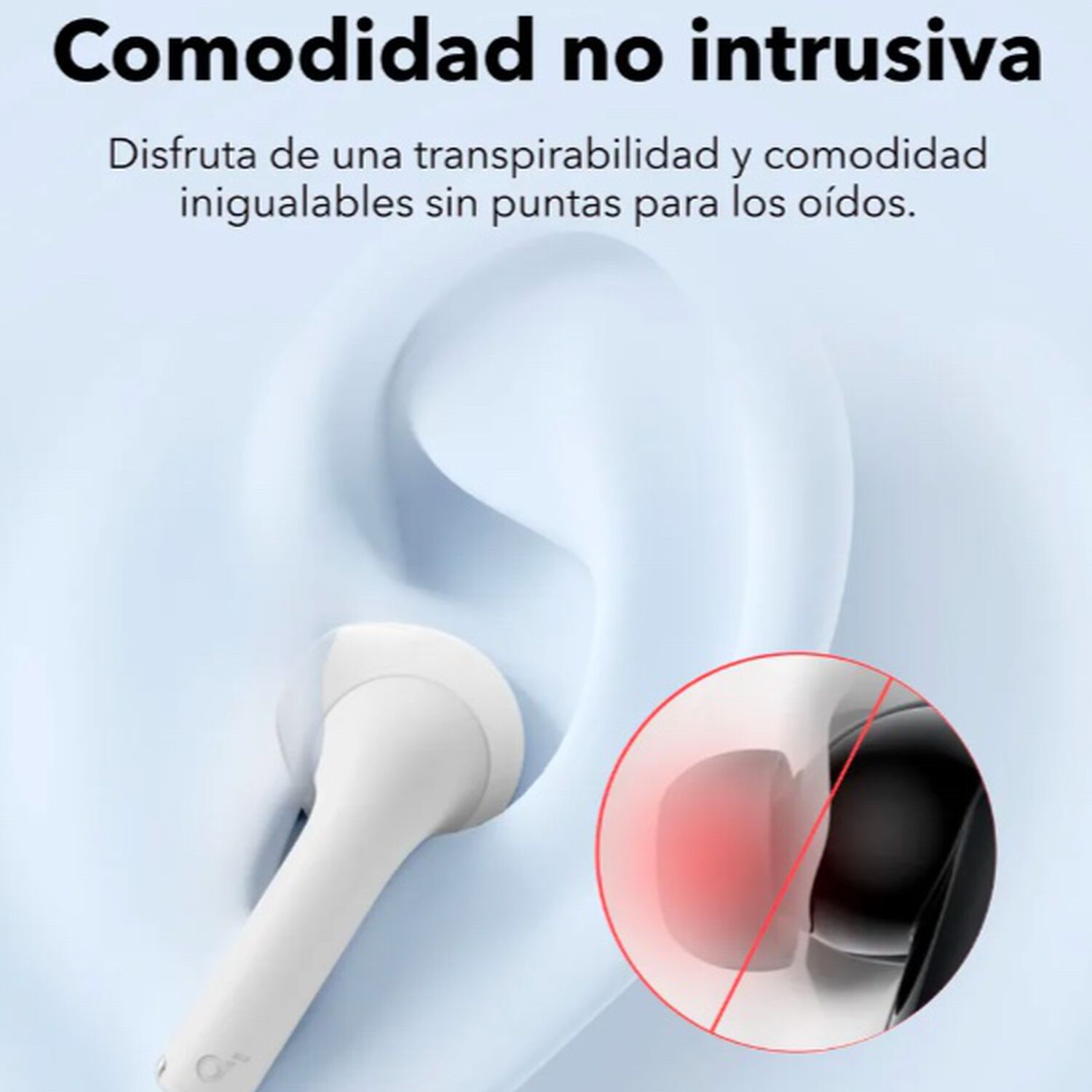 Aud&iacute;fonos Bluetooth Blancos image number 1.0