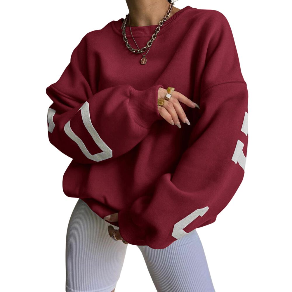 Poleron Manga Larga Oversize image number 0.0