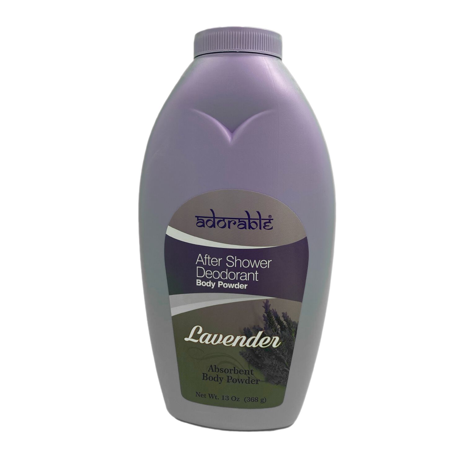 Adorable Talco After Shower Lavanda 368 Grs image number 0.0