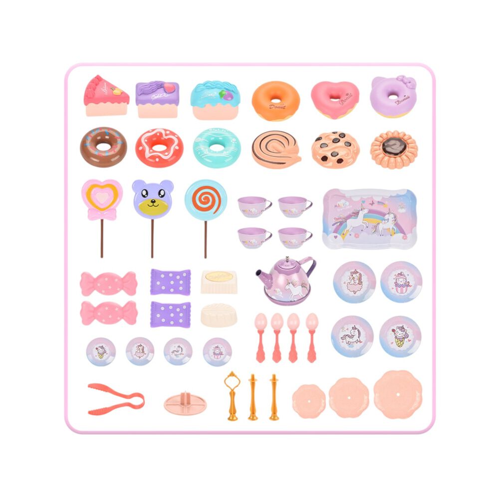 Maleta Juguete Unicornio Con Set T&eacute; Infantil Cocina image number 2.0