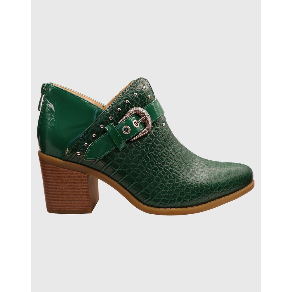 Botin Campero Hebilla Verde image number 4.0