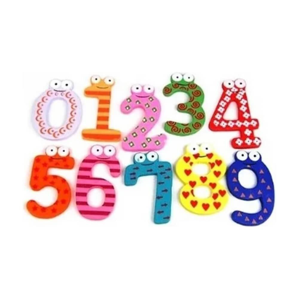 N&uacute;meros Magn&eacute;tico Juguete Did&aacute;ctico Madera image number 0.0