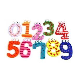 N&uacute;meros Magn&eacute;tico Juguete Did&aacute;ctico Madera