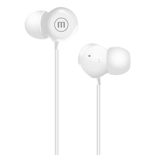 Aud&iacute;fonos Maxell In-bax Con Micr&oacute;fono In Ear Tipo C Blanco