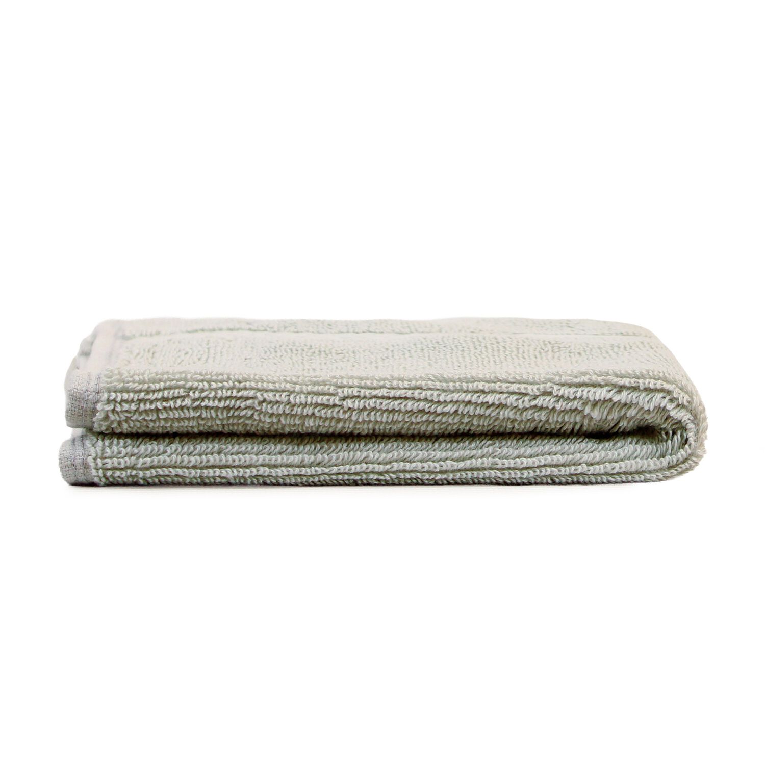 Toalla De Cara Signature Nautica 100% Algod&oacute;n 33x33cm Premium Gris Claro image number 2.0