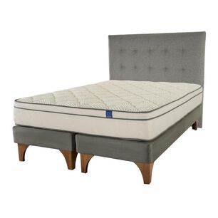 Cama Europea Flex Valencia / King / Base Dividida + Respaldo