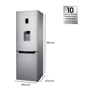 Refrigerador Bottom Freezer Samsung RB33J3830SA/ZS / No Frost / 338 Litros / D