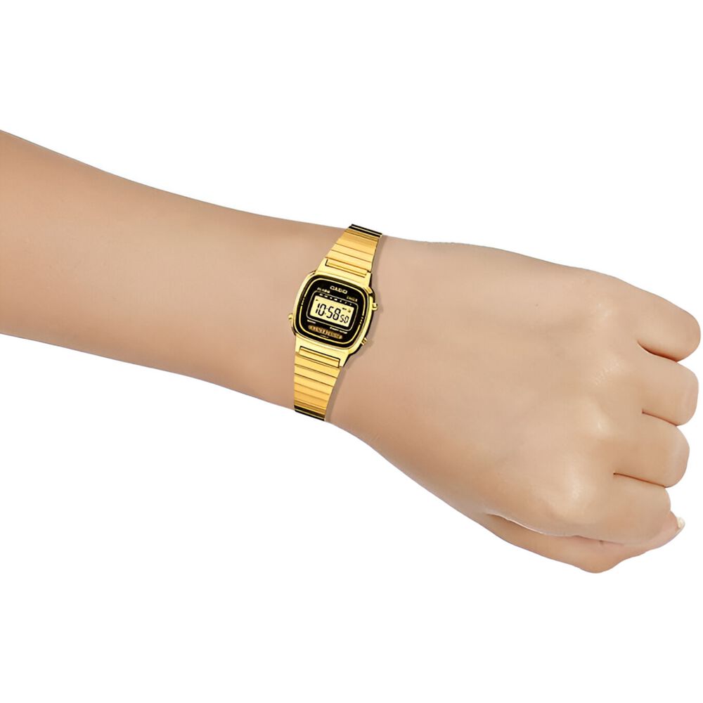 Reloj De Mujer Casio Gold La670wga-1df image number 1.0