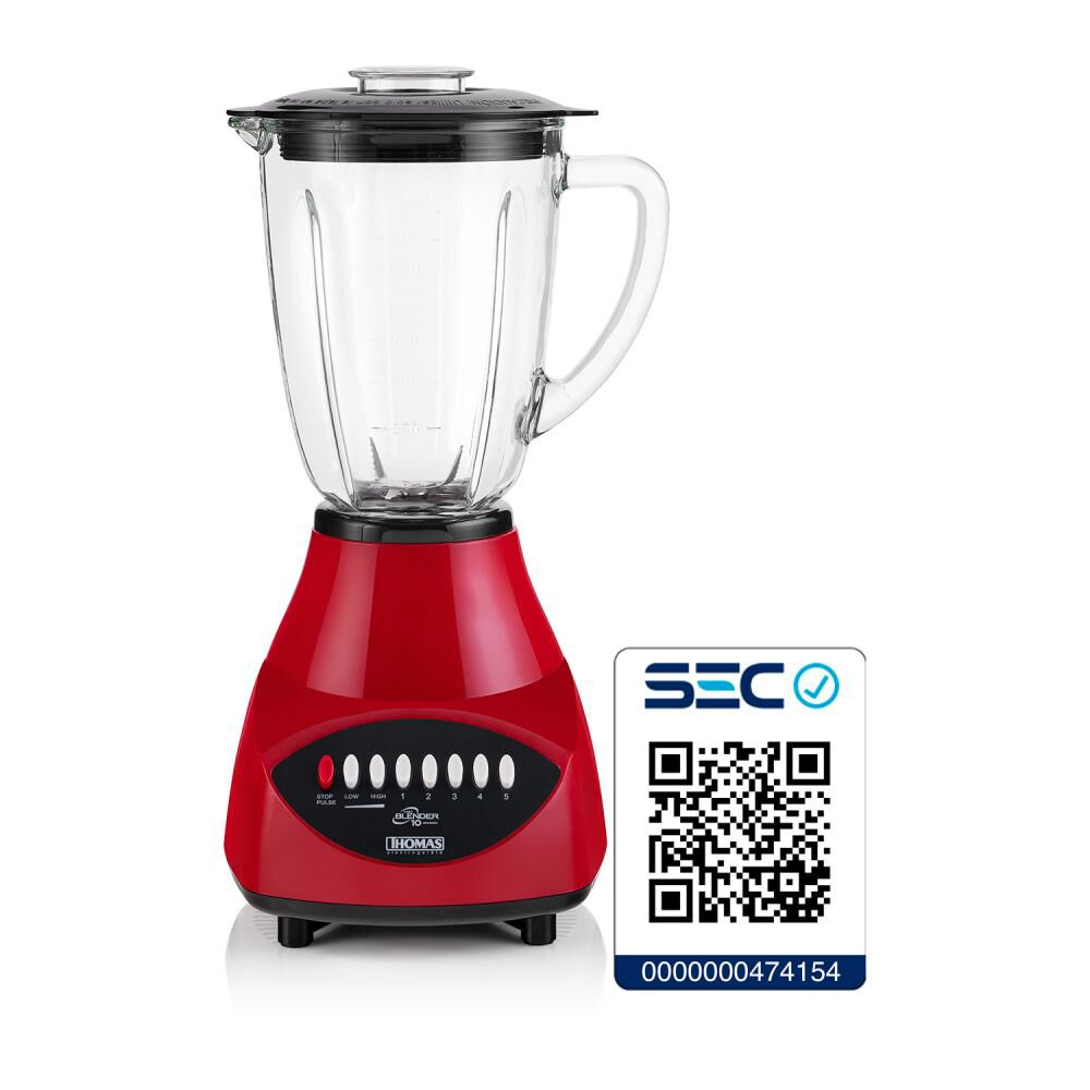 Licuadora Thomas TH-401 VR / 1.75 Litros / 400W image number 8.0