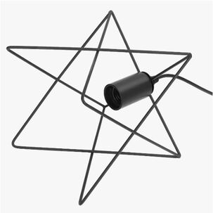 Lampara Jaula De Hierro Colgante + Ampolleta Led Vintage