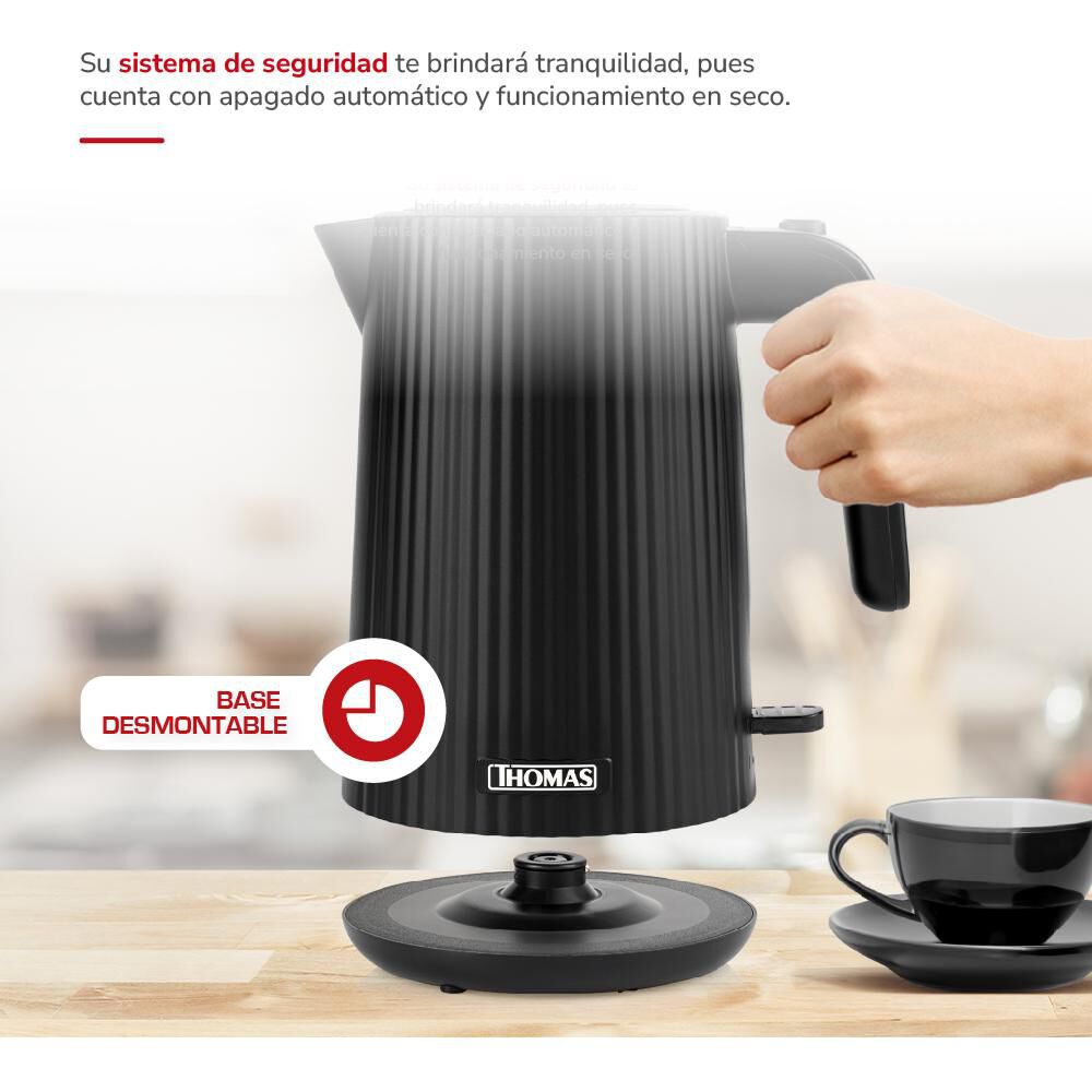 Hervidor Thomas Th-4343n / 1,8 Litros / 2200 Watts image number 3.0