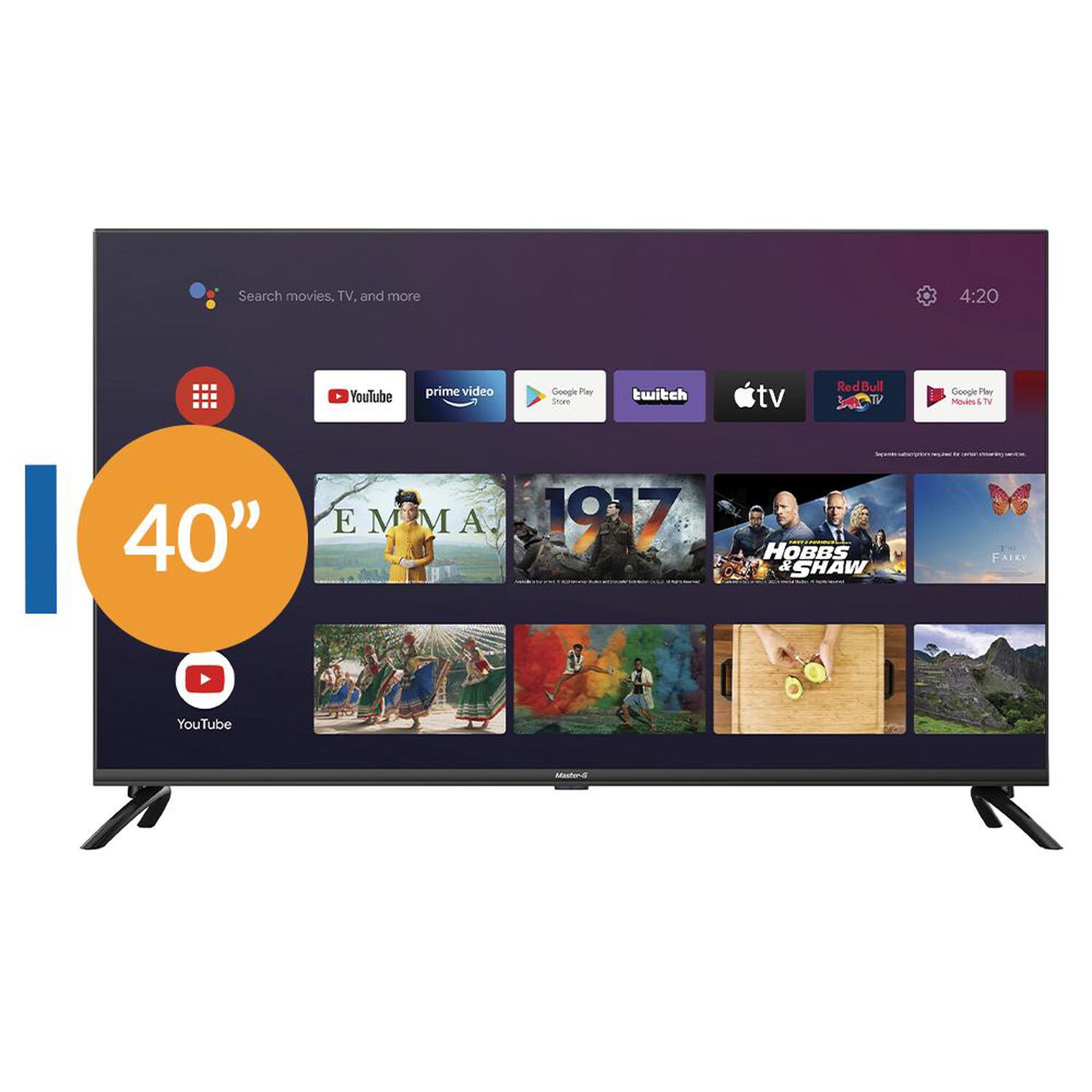 Led 40" Master-G MGG40FF / Full HD / Smart TV image number 0.0