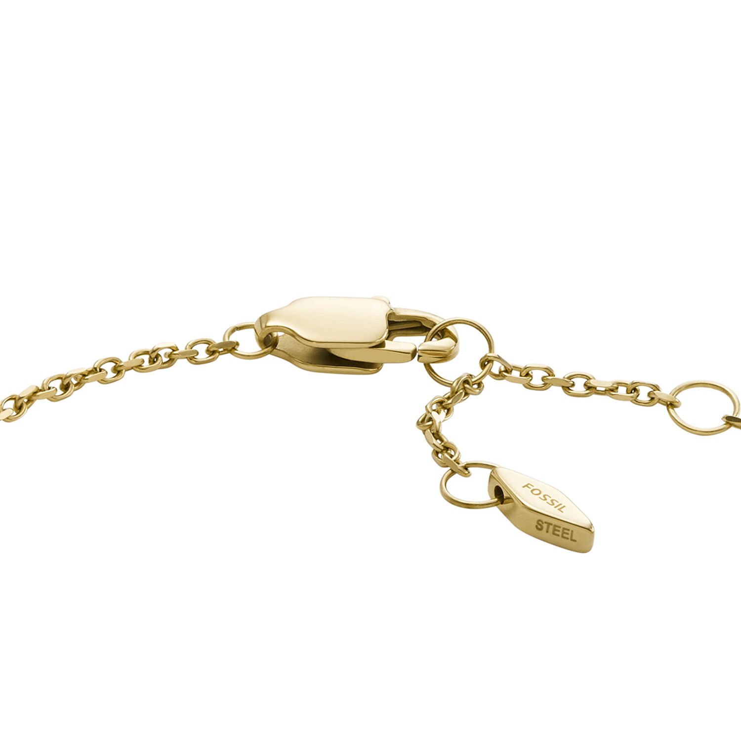 Pulsera Fossil Jf04653710 Dorado Mujer image number 3.0