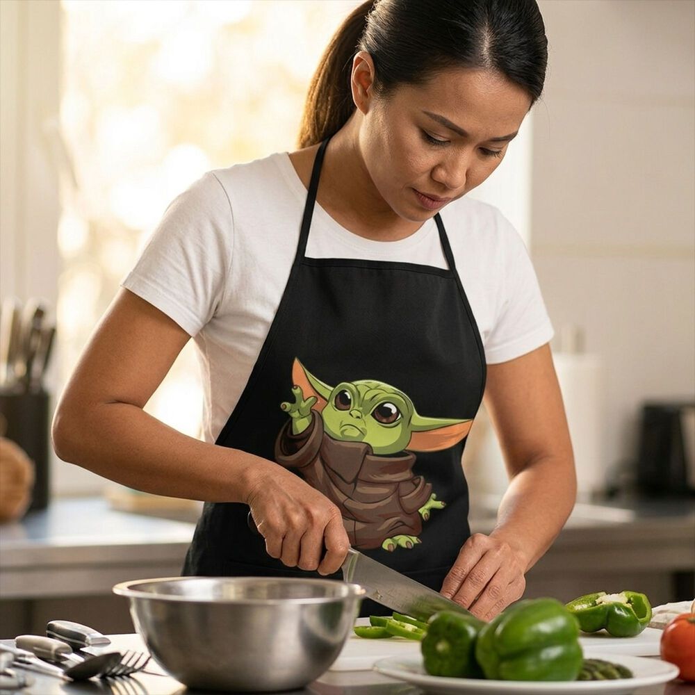 Delantal Cocina Star Wars Baby Yoda Grogu image number 1.0
