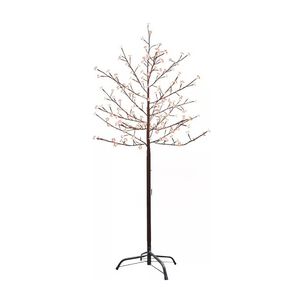 &Aacute;rbol De Pascua Ramas 1.5mts Luces Led Calidas En Las Ramas