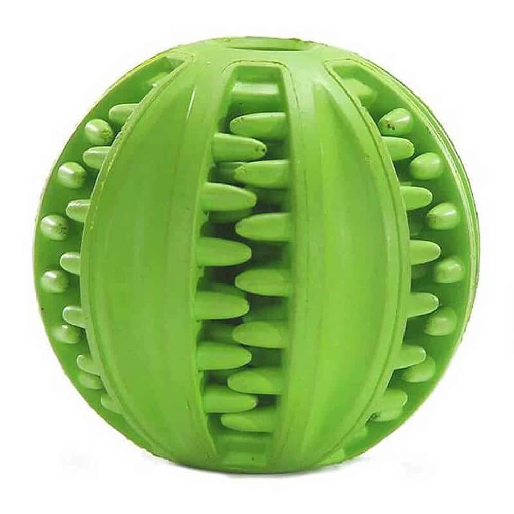 Pelota Con Dientes Verde Talla L Perro Mascan image number 0.0
