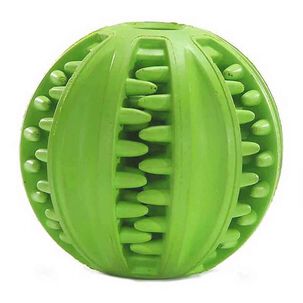 Pelota Con Dientes Verde Talla L Perro Mascan