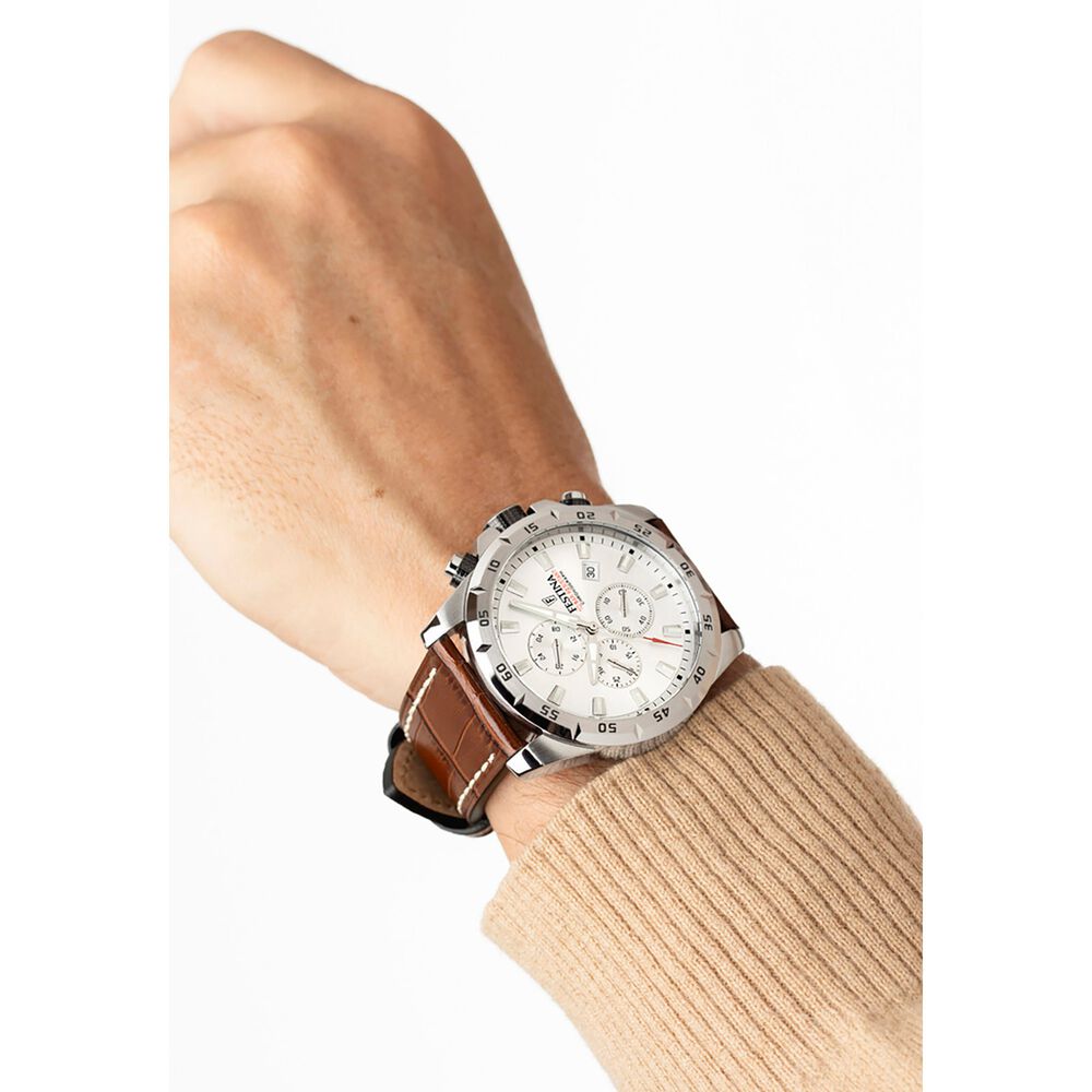 Reloj F20692/1 Festina Plateado Hombre Timeless Chronograph image number 1.0