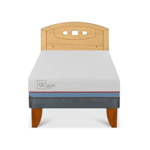 Cama Europea Cic Excellence Plus / 1.5 Plazas / Base Normal + Respaldo