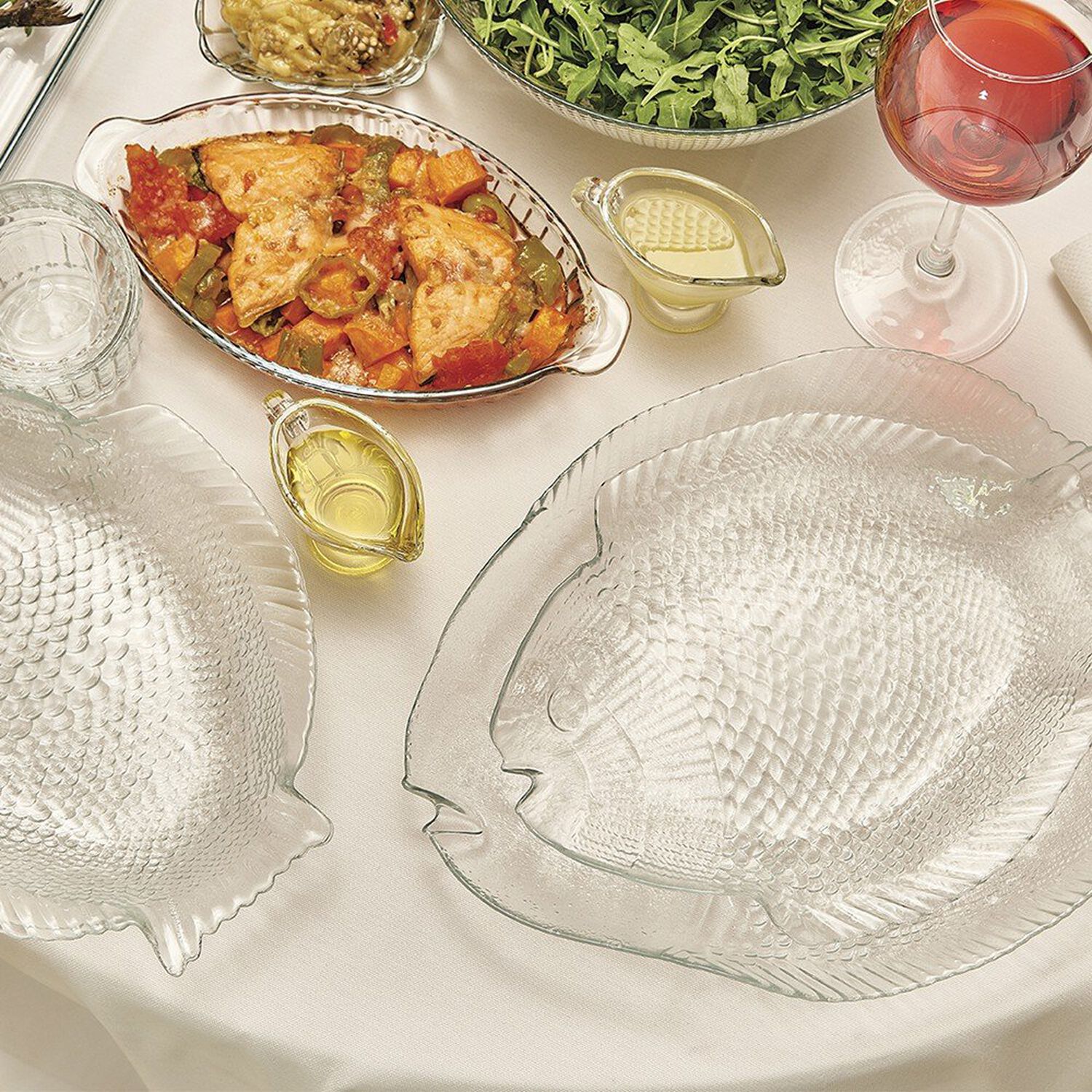 Set De 6 Plato Marine 260*210 Mm. Mediano image number 4.0
