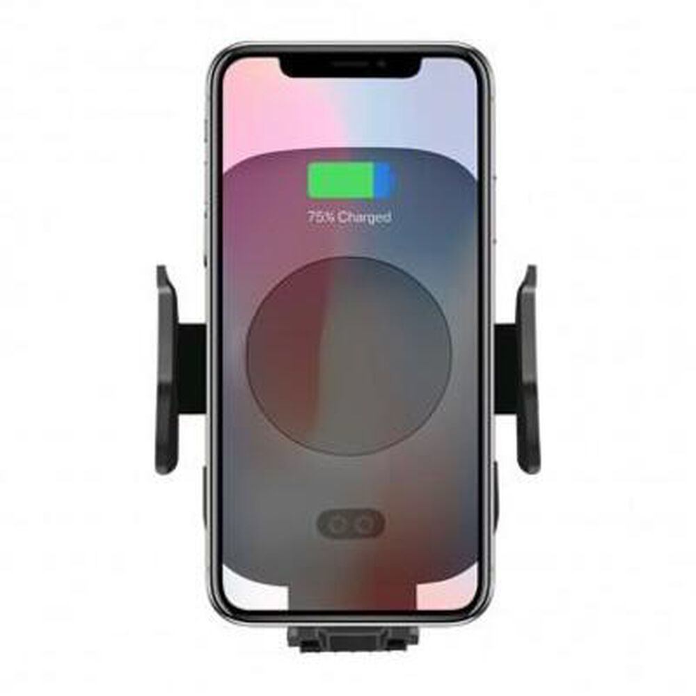 Cargador Inalambrico Robot Para Auto 10w Dusted Negro image number 2.0