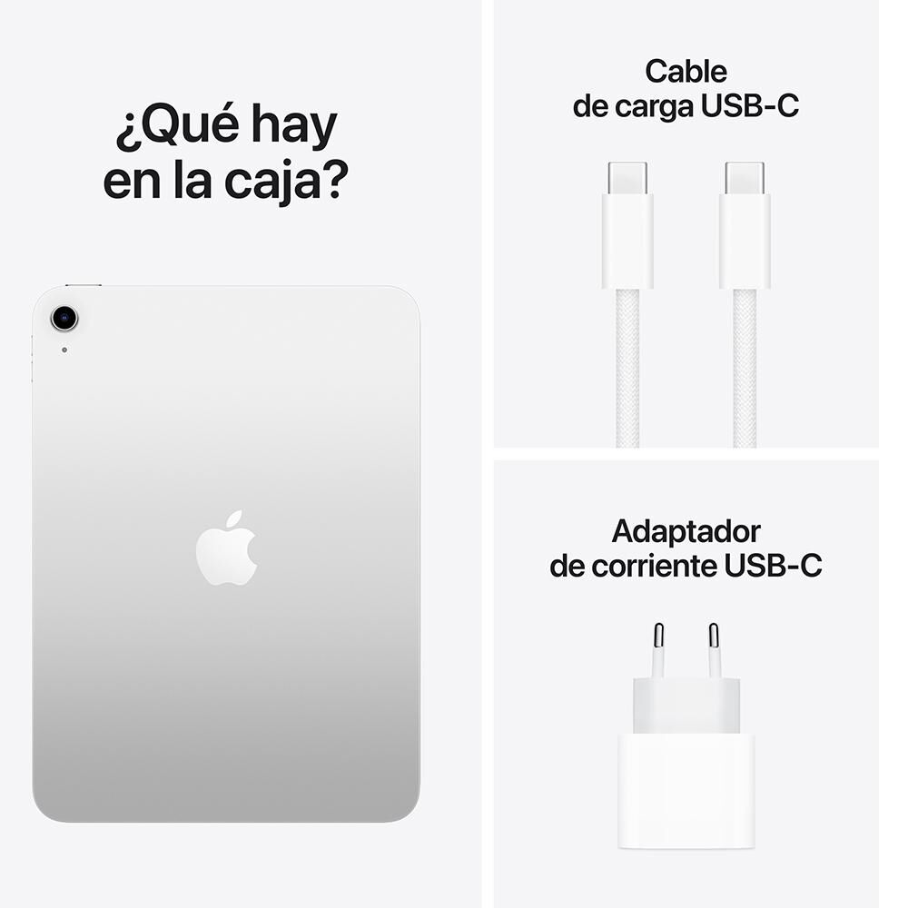 iPad A11 10,86" Apple / 6 GB / 128 GB / Plata image number 7.0