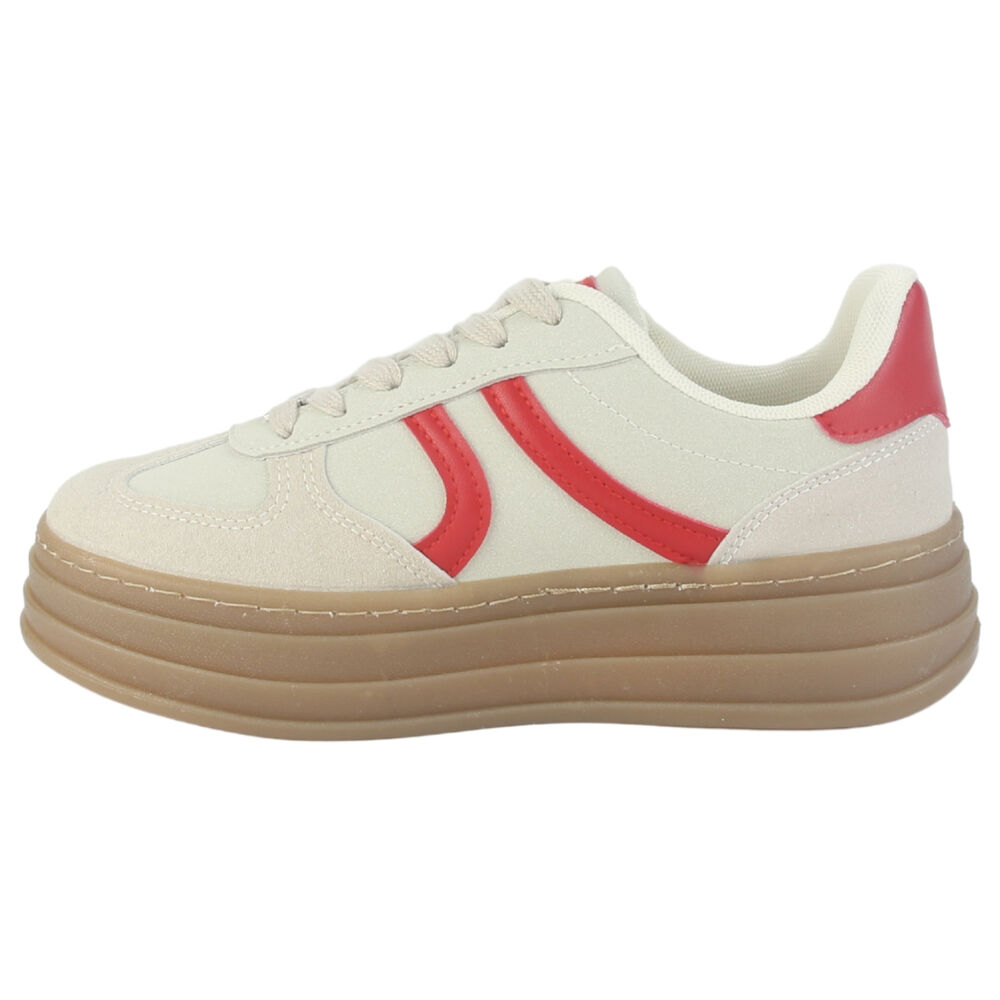 Zapatilla Chalada Mujer Andy-15 Beige Urbano image number 1.0