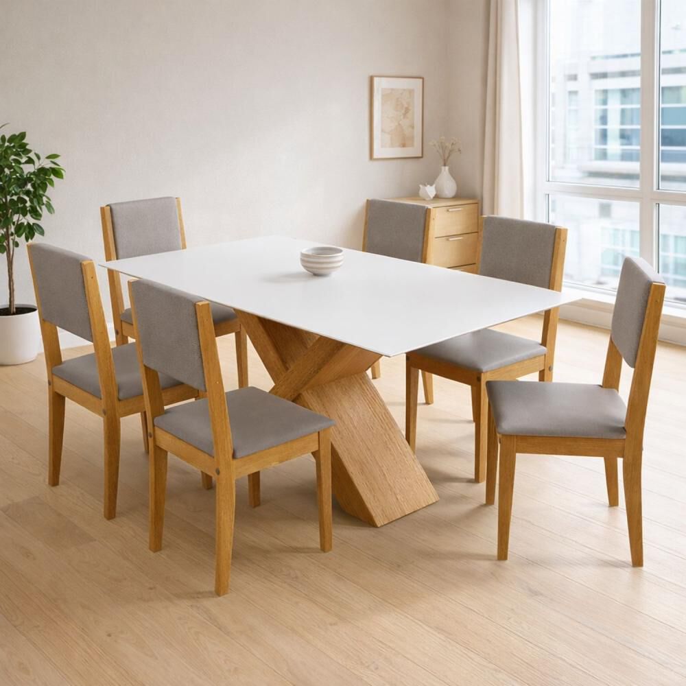 Juego De Comedor Exit Dubai / 6 Sillas image number 5.0