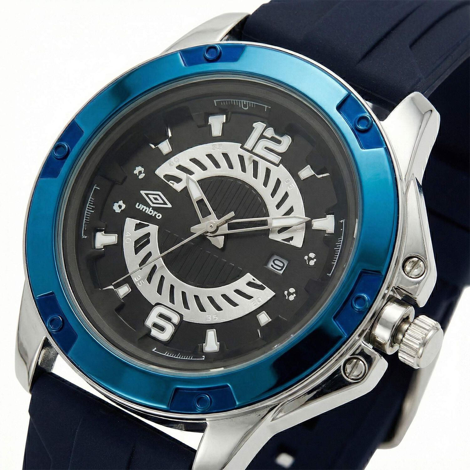 Reloj An&aacute;logo Hombre Umbro Plus Azul Umbp-1500-77 image number 4.0