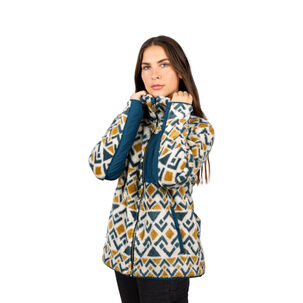 Chaqueta Shaggy Waves Mujer Falcone