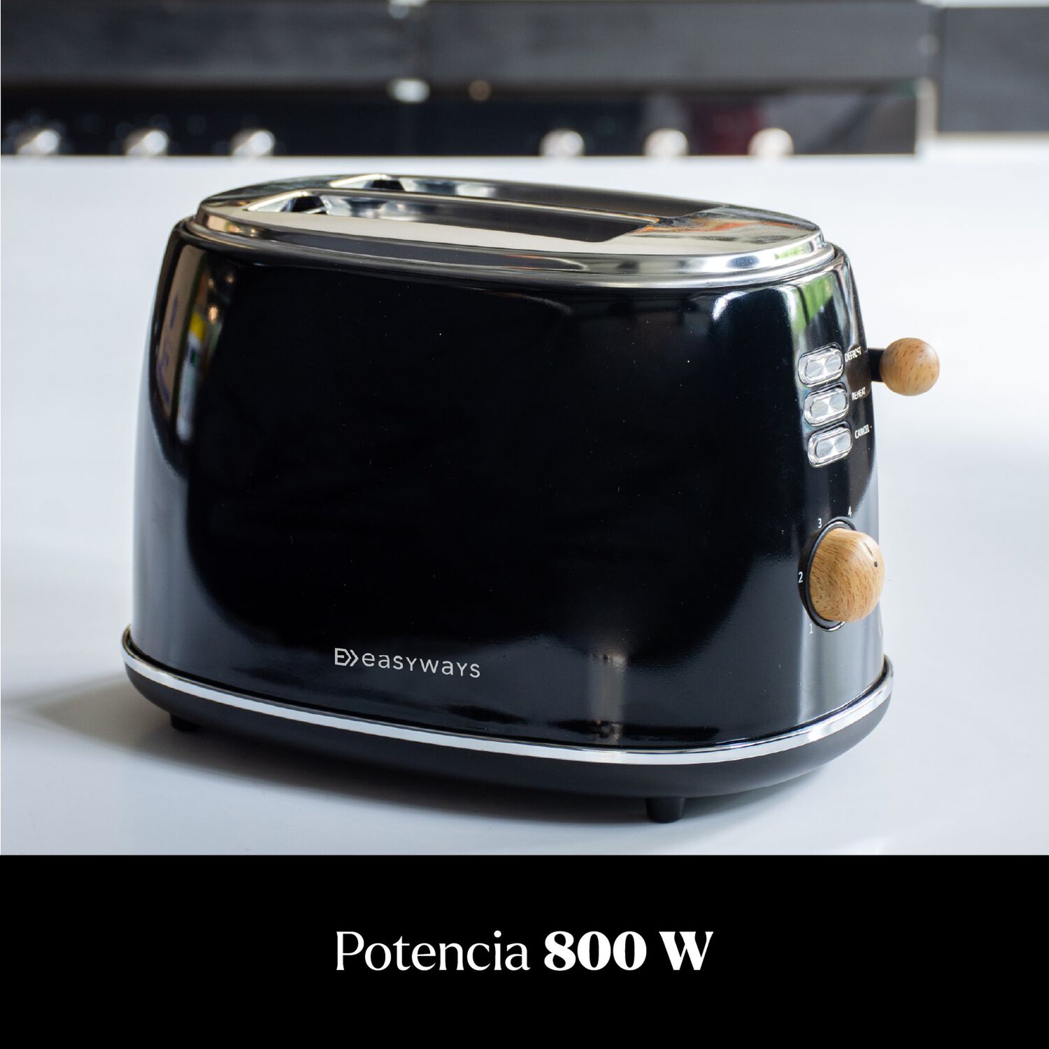 Tostador Toast Master 2 Rebanadas Rojo Easyways image number 1.0