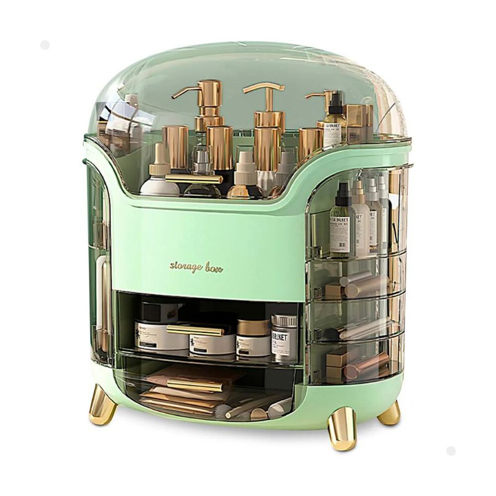 Caja Organizadora Maquillaje Cosmetiquera Verde image number 5.0