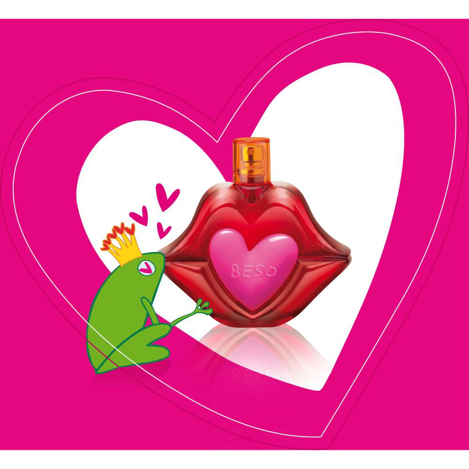 Set De Perfumer&iacute;a Mujer Beso Agatha Ruiz De La Prada / 50 Ml / Edt + Megaspritzer 10 Ml image number 8.0