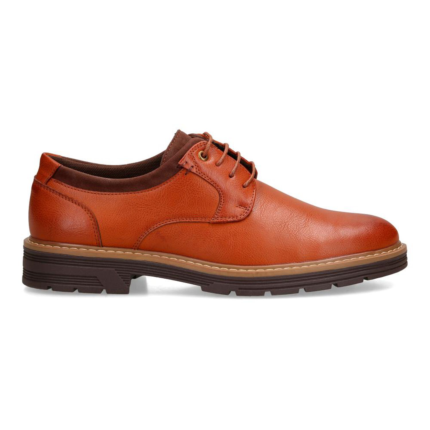 Zapato De Vestir Hombre Az Black Camel image number 2.0