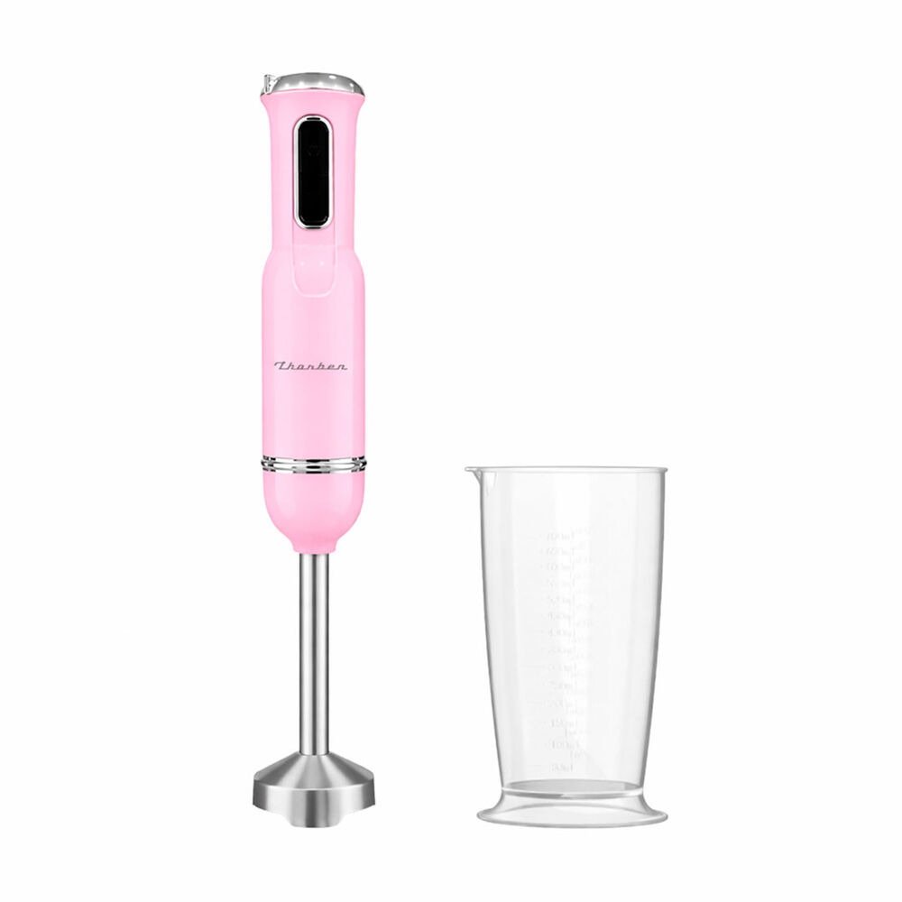 Pimmer Thor Retro Style Hand Mixer Pink image number 0.0