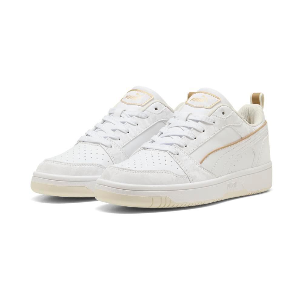 Zapatilla Urbana Mujer Puma Rebound V6 Low Dayinight Blanco image number 0.0