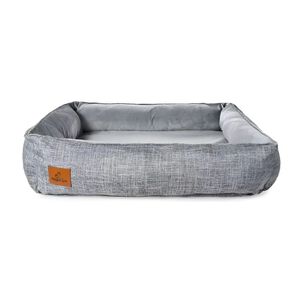 Cama Sofa Ortopedico Perros Grandes Lavable Xl 107x82x20cm