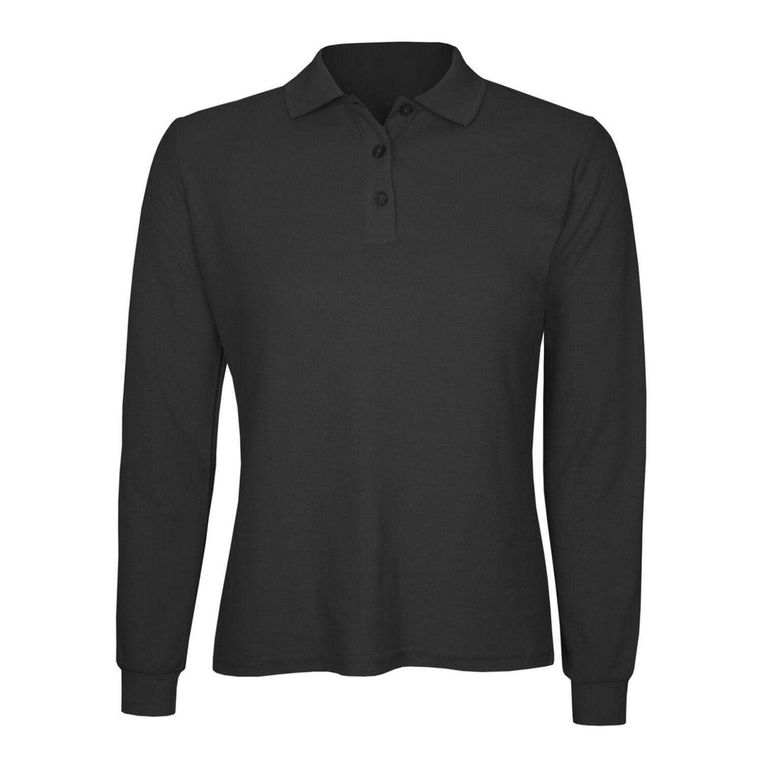 Polera Algod&oacute;n Pique Manga Larga Velox Mujer image number 0.0