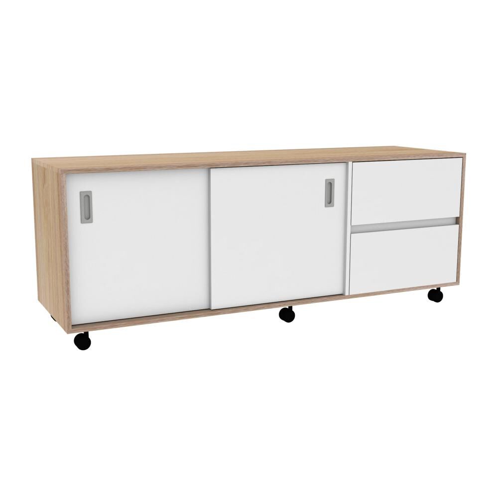 Rack Cic Nash / 2 Puertas / 2 Cajones image number 2.0