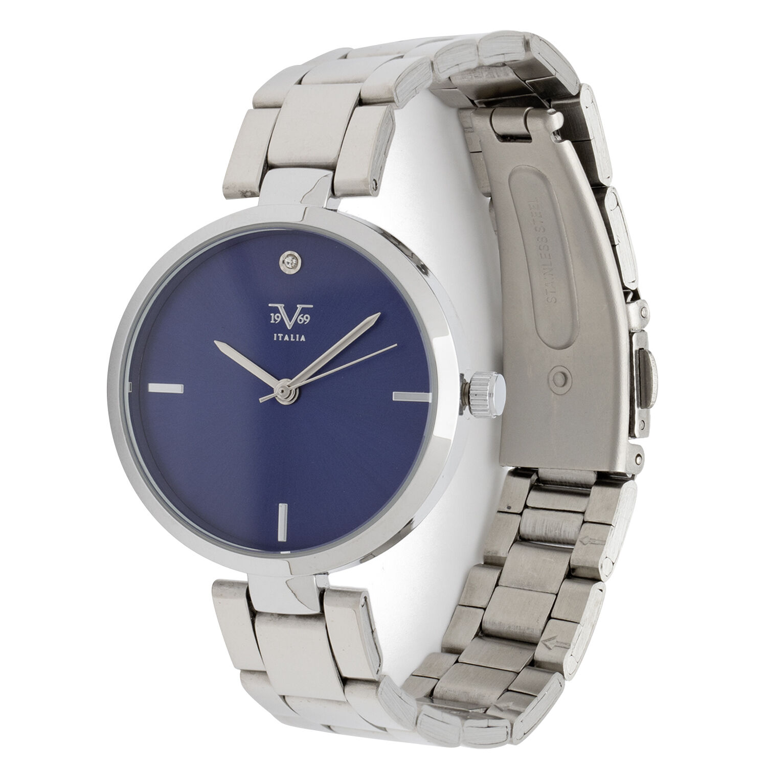 Reloj 19v69 Italia V1969-256-1 Plateado Mujer image number 2.0