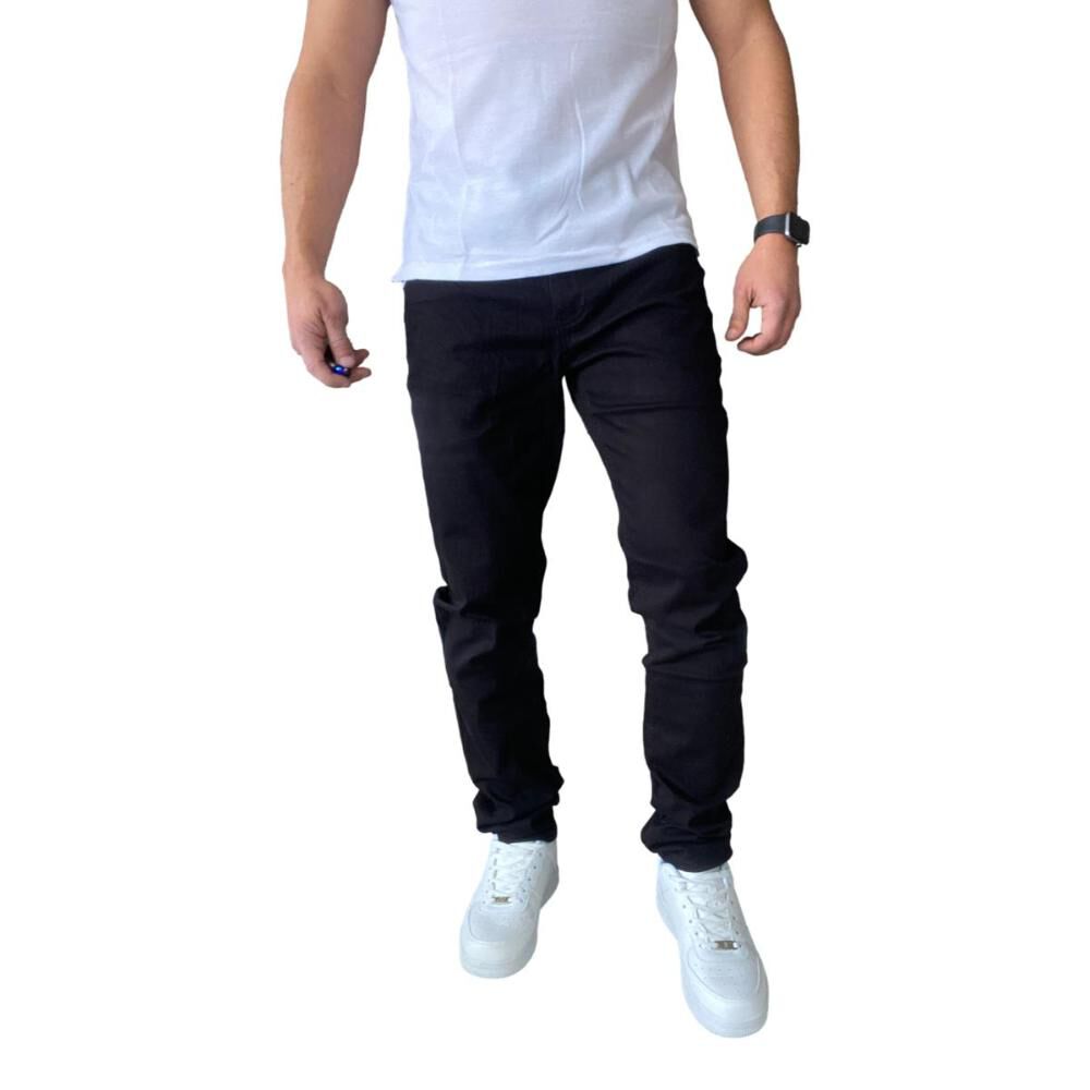 Pantalón Tela Elasticado Slim Fit Colores image number 3.0